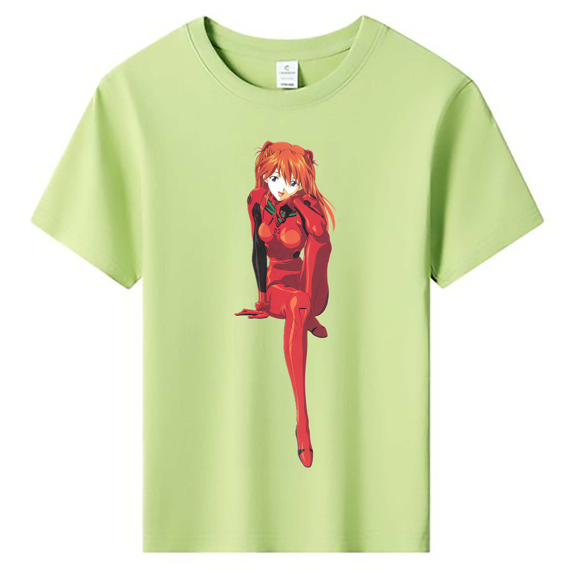 （画像用） EVA 新世紀エヴァンゲリオン 綿100％キッズTシャツ（フロントプリント）